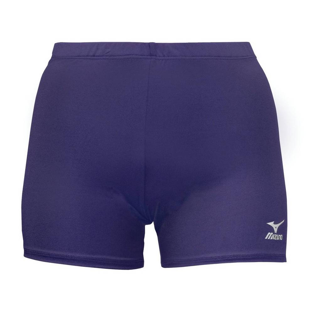 Womens Mizuno Vortex Volleyball Shorts Purple Philippines (LGOIUH905)